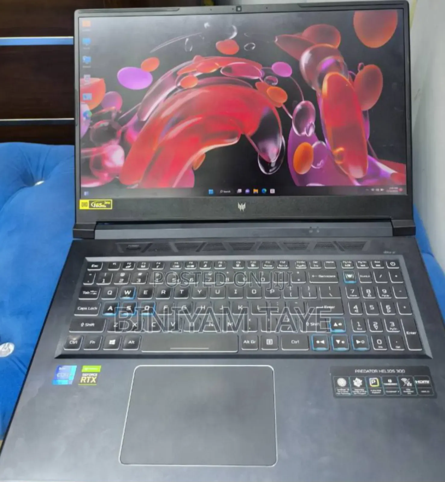 New Laptop Acer Predator Helios 300 16GB Intel Core I7 SSD 512GB