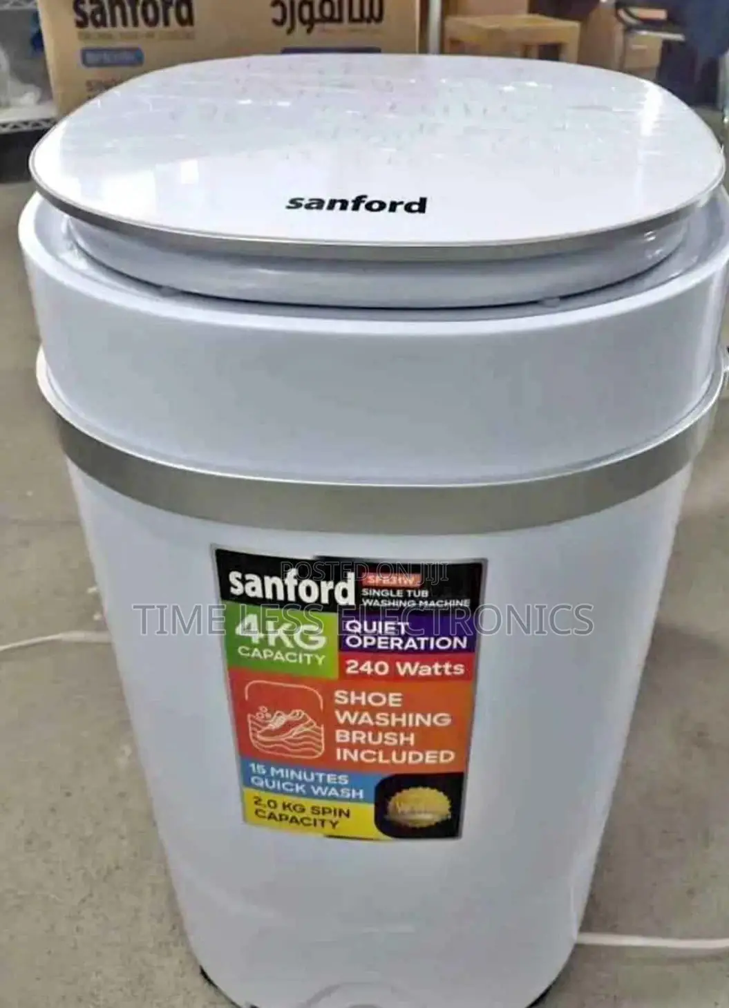 Sanford 4 Kg Mini Washing Machine – Compact Efficient!