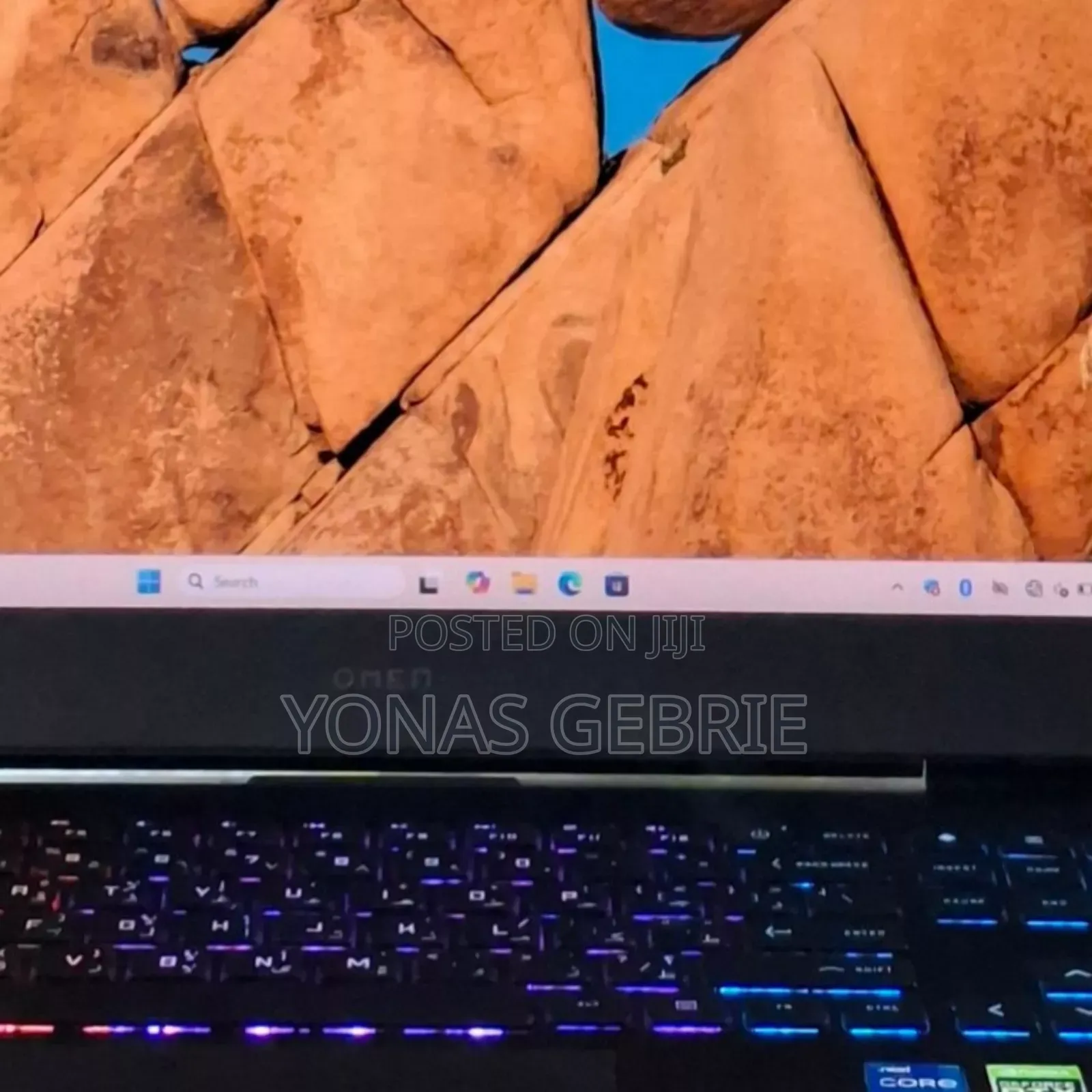 New Laptop HP Omen 15 16GB Intel Core i7 SSD 512GB