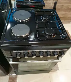 Photo - Kumtel 60×60 2 Gas + 2 Electric Standing Oven