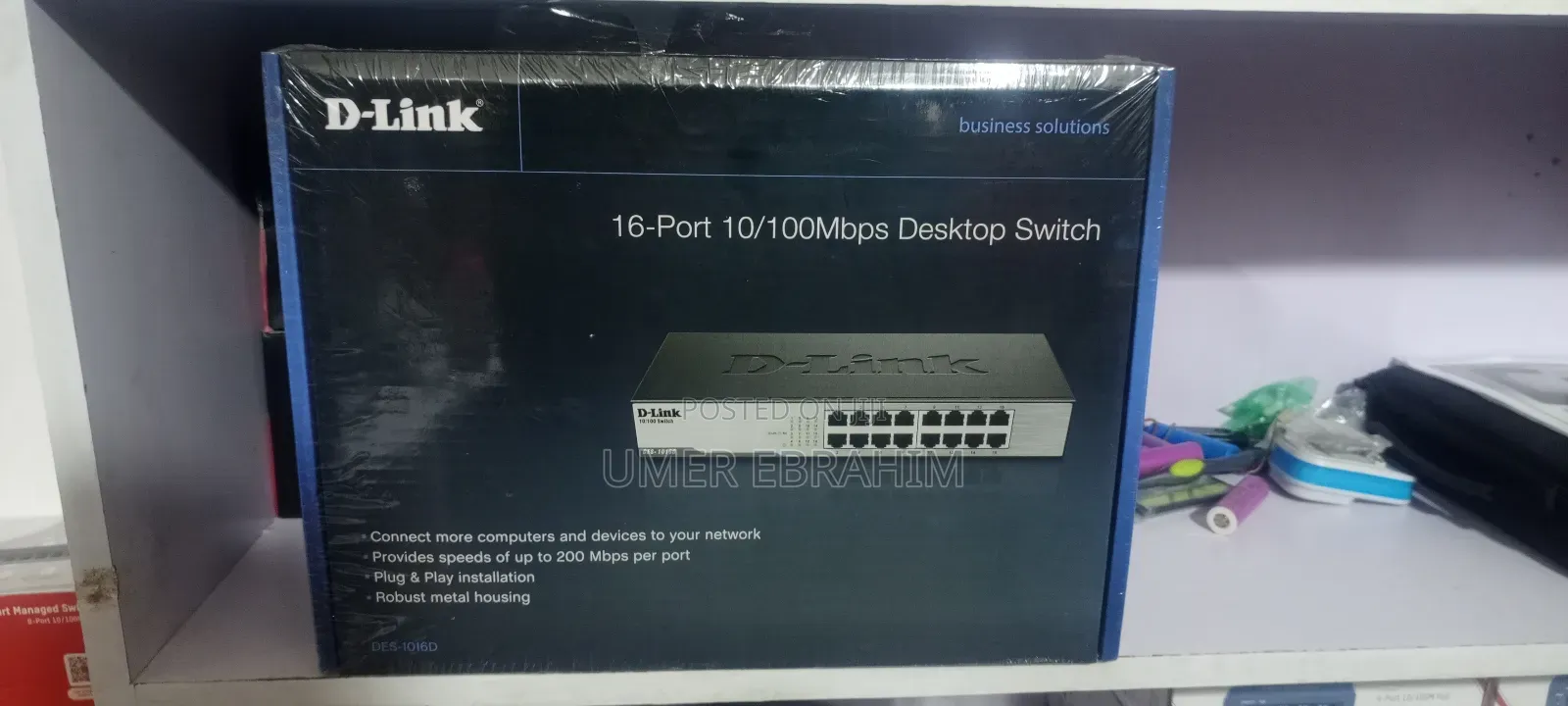 D- Link 16 Port Desktop Switch