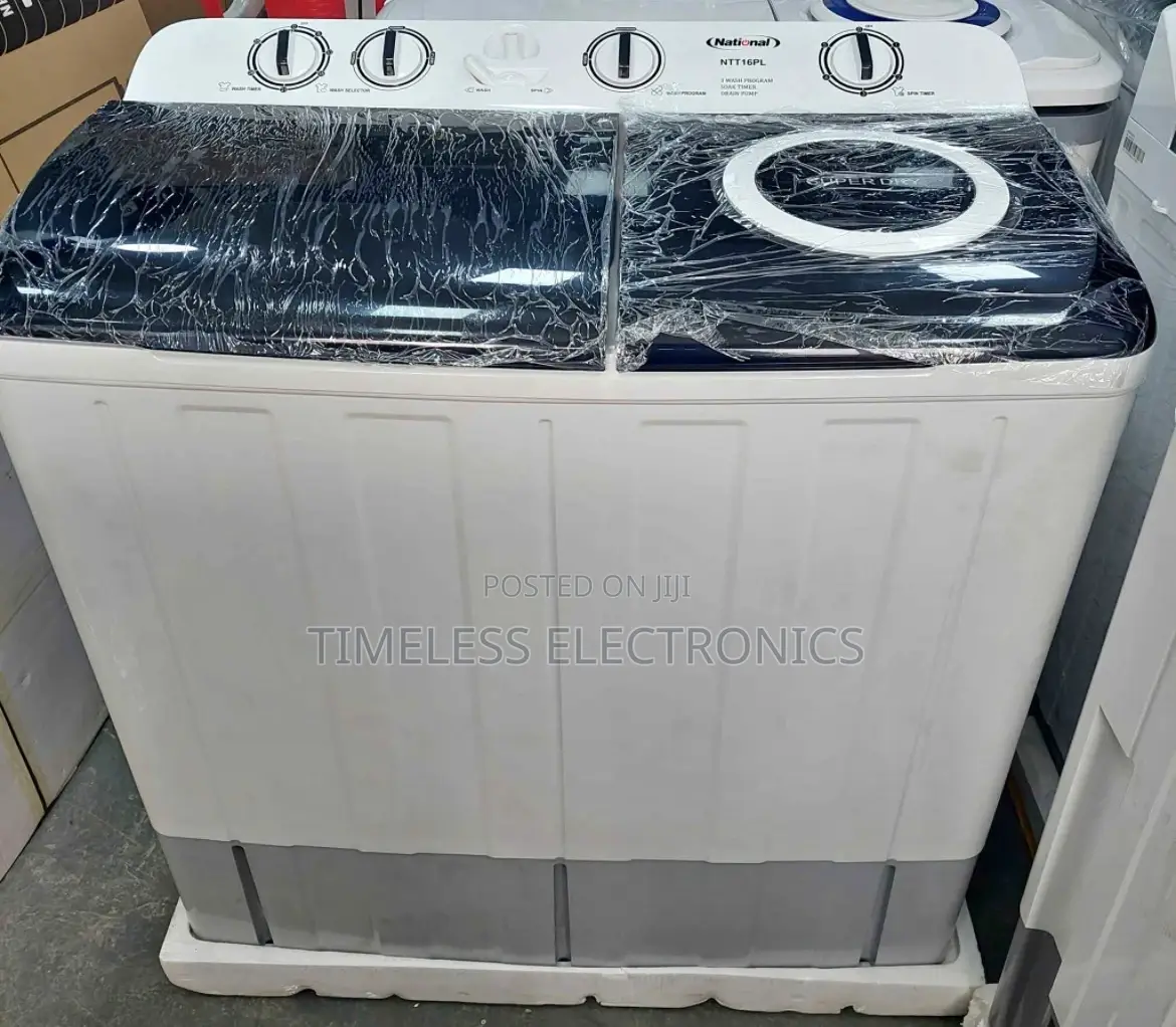 National 14kg Washing Machine – Strong, Reliable Family-sized!