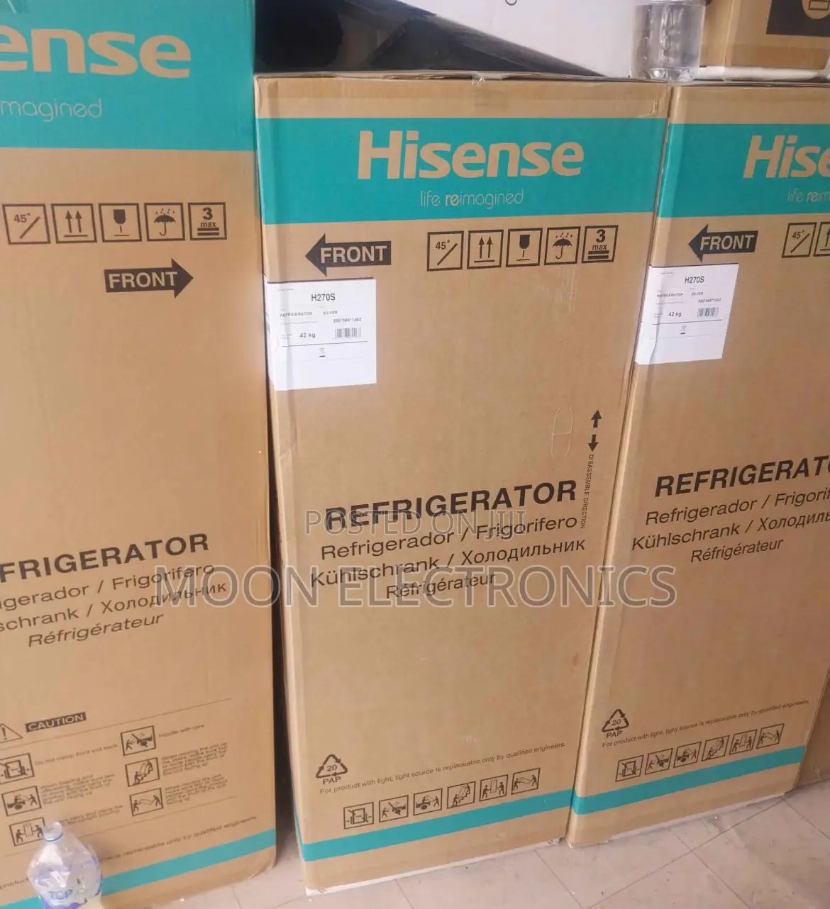  Hisense 270 L Refrigerator – Compact, Efficient Reliable!