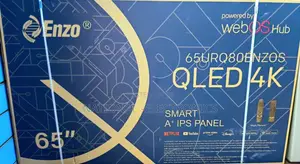 Enzo 65 Inch Smart Big Screen New 2025 Model Wow Tv