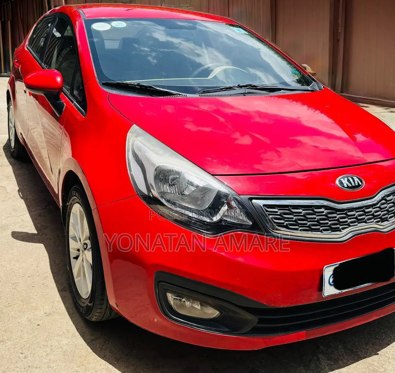 Kia Rio 2015 Red