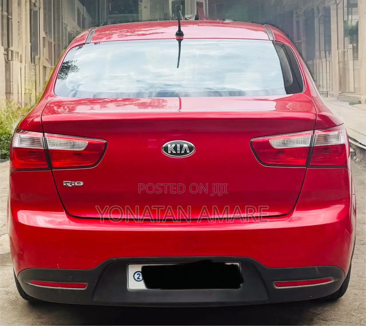 Kia Rio 2015 Red