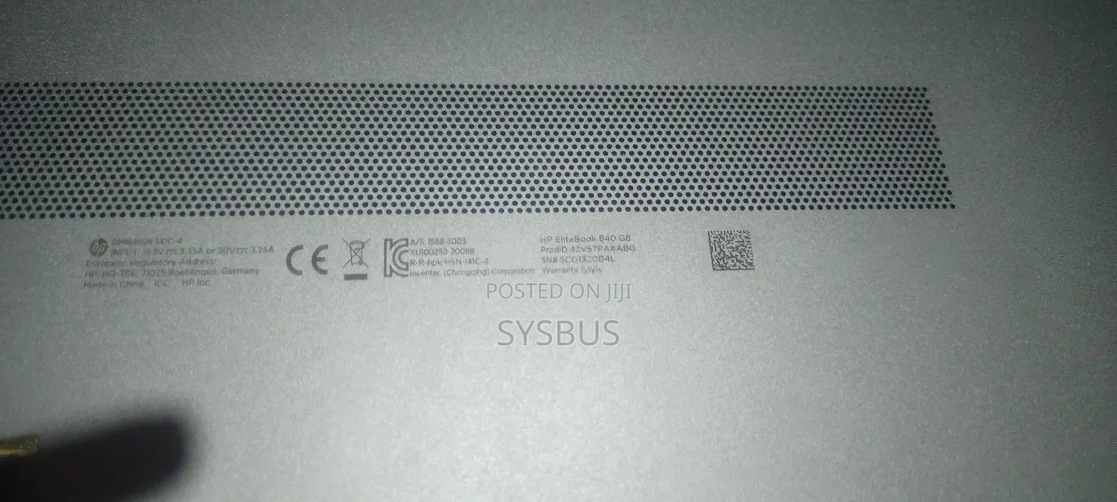 New Laptop HP EliteBook 840 16GB Intel Core I7 SSD 500GB