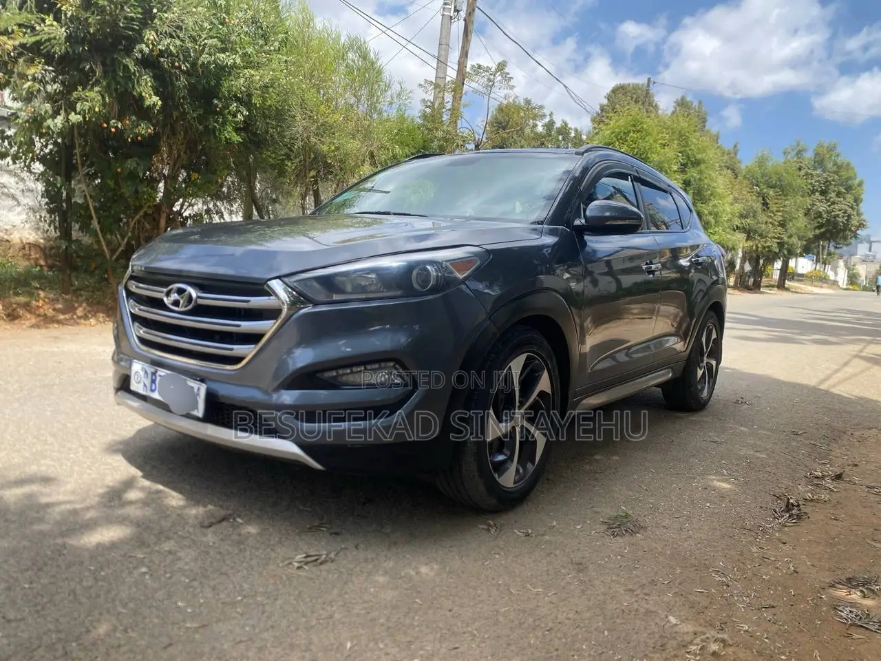 Hyundai Tucson Limited AWD 2017 Gray