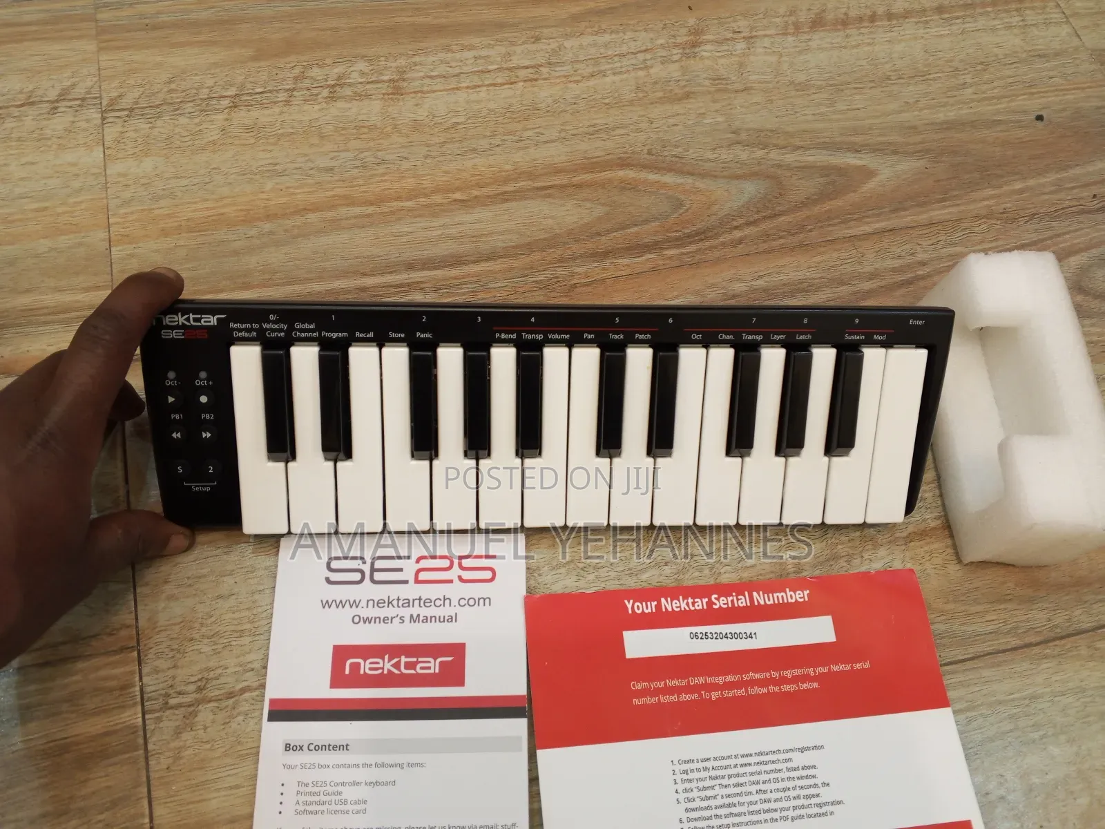 Nectar Se25 Mini Midi Studio Keyboard Piano