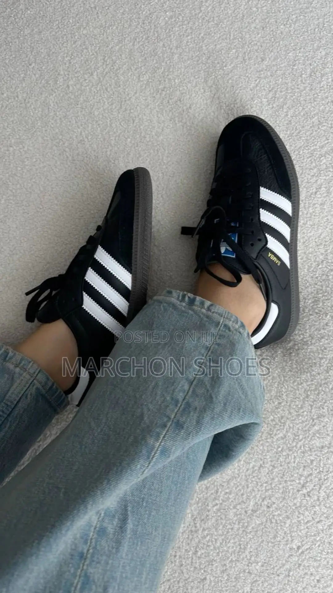 Adidas Samba Og (Black on White) Women