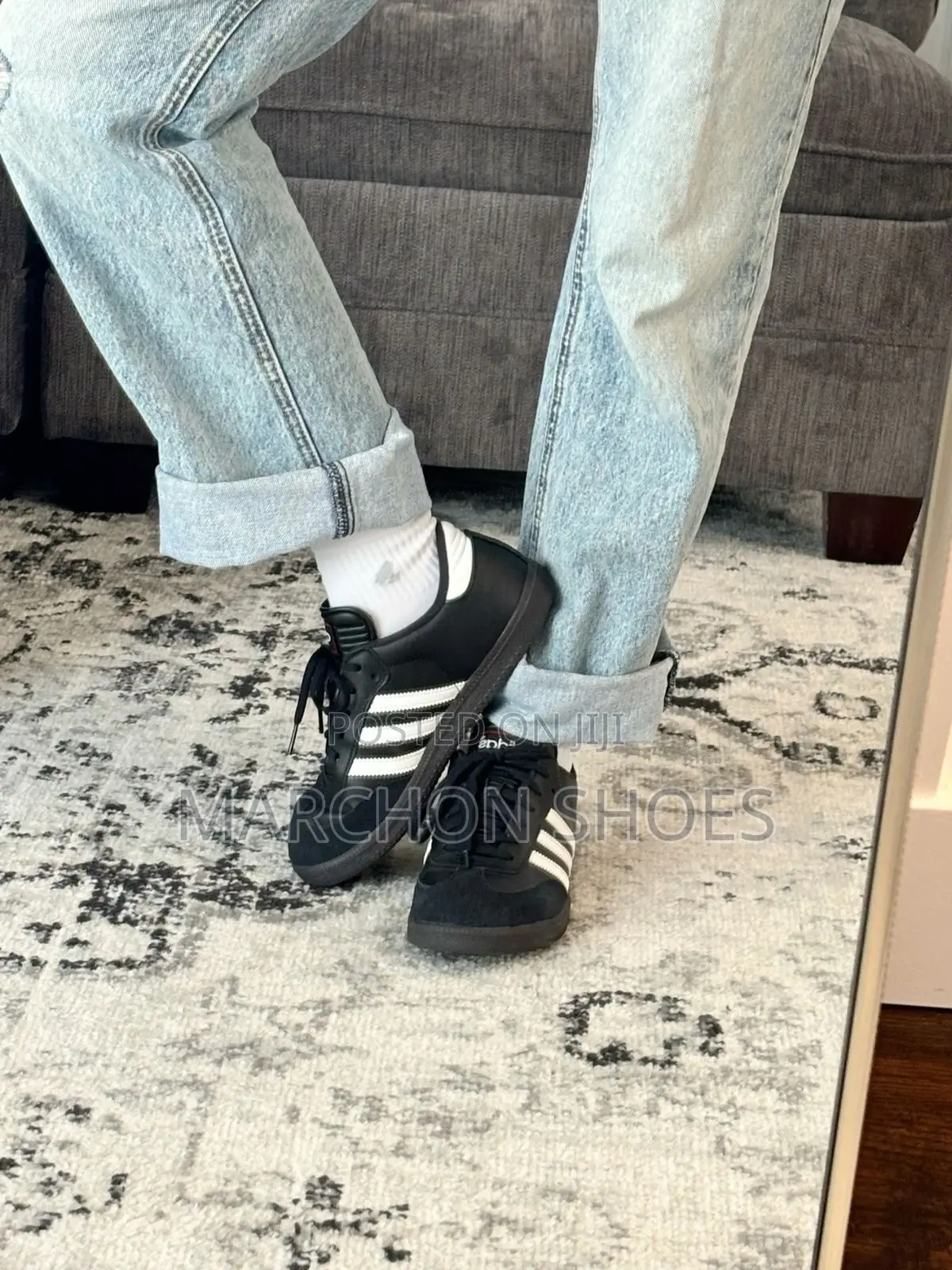 Adidas Samba Og (Black on White) Women