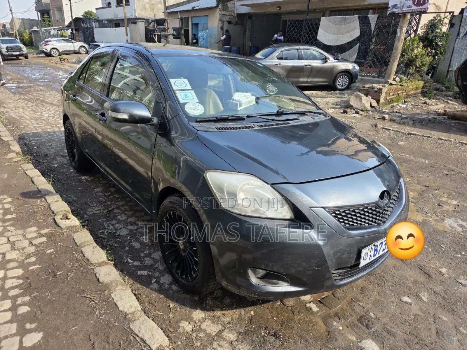 Toyota Yaris 2012 Black