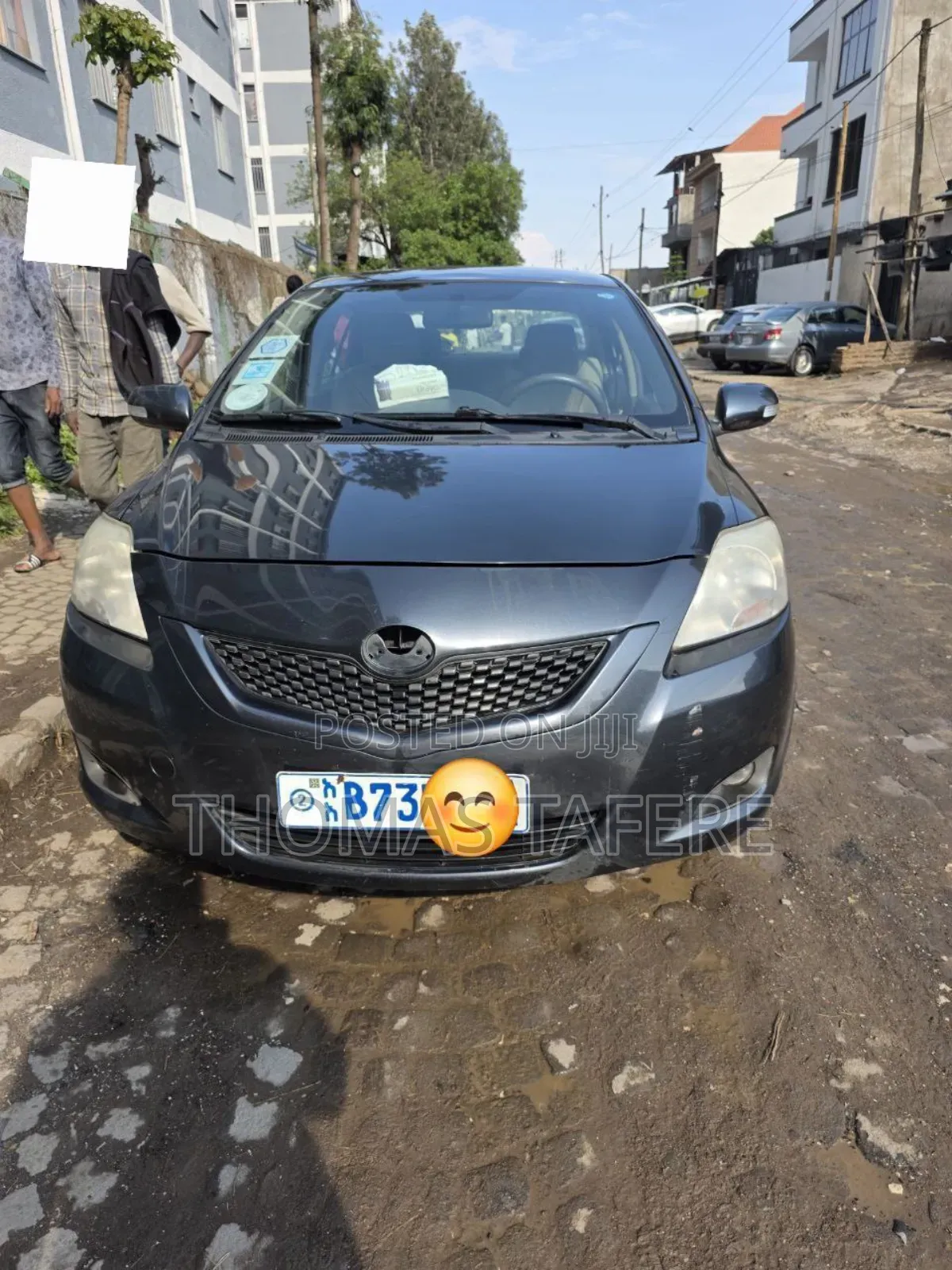 Toyota Yaris 2012 Black