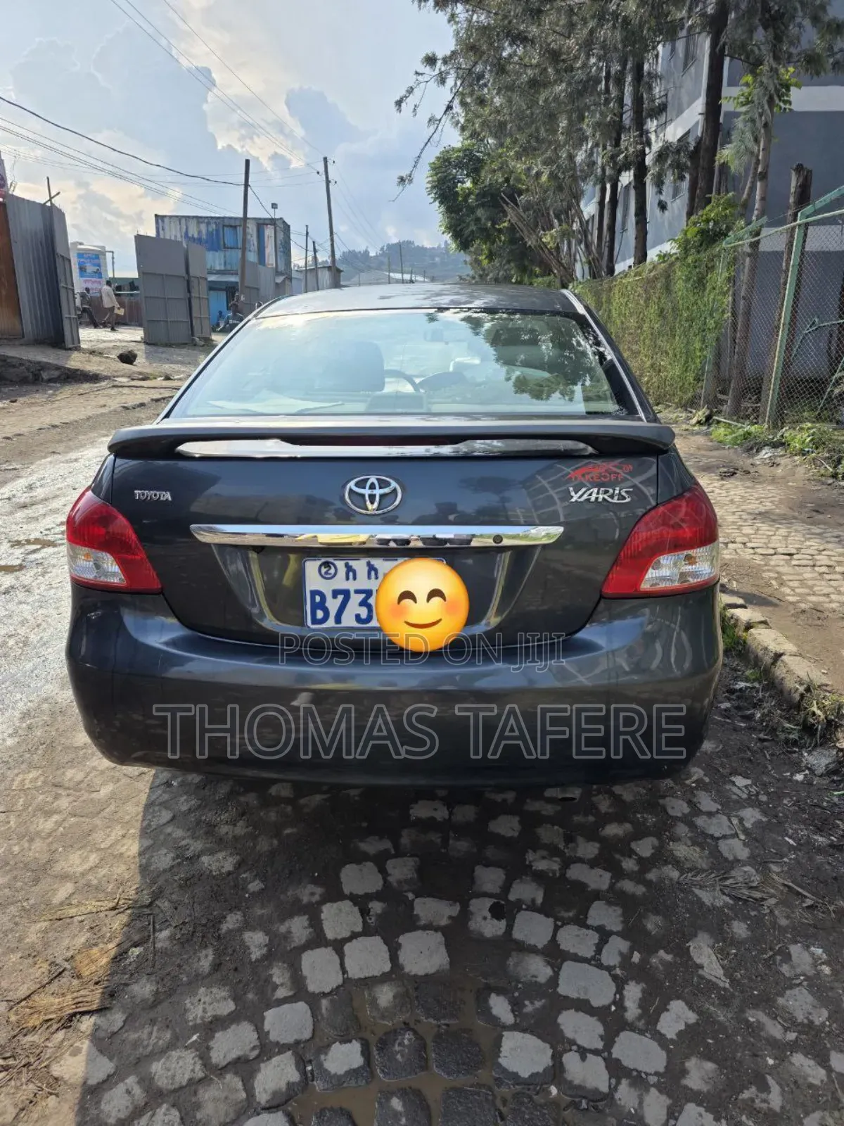 Toyota Yaris 2012 Black