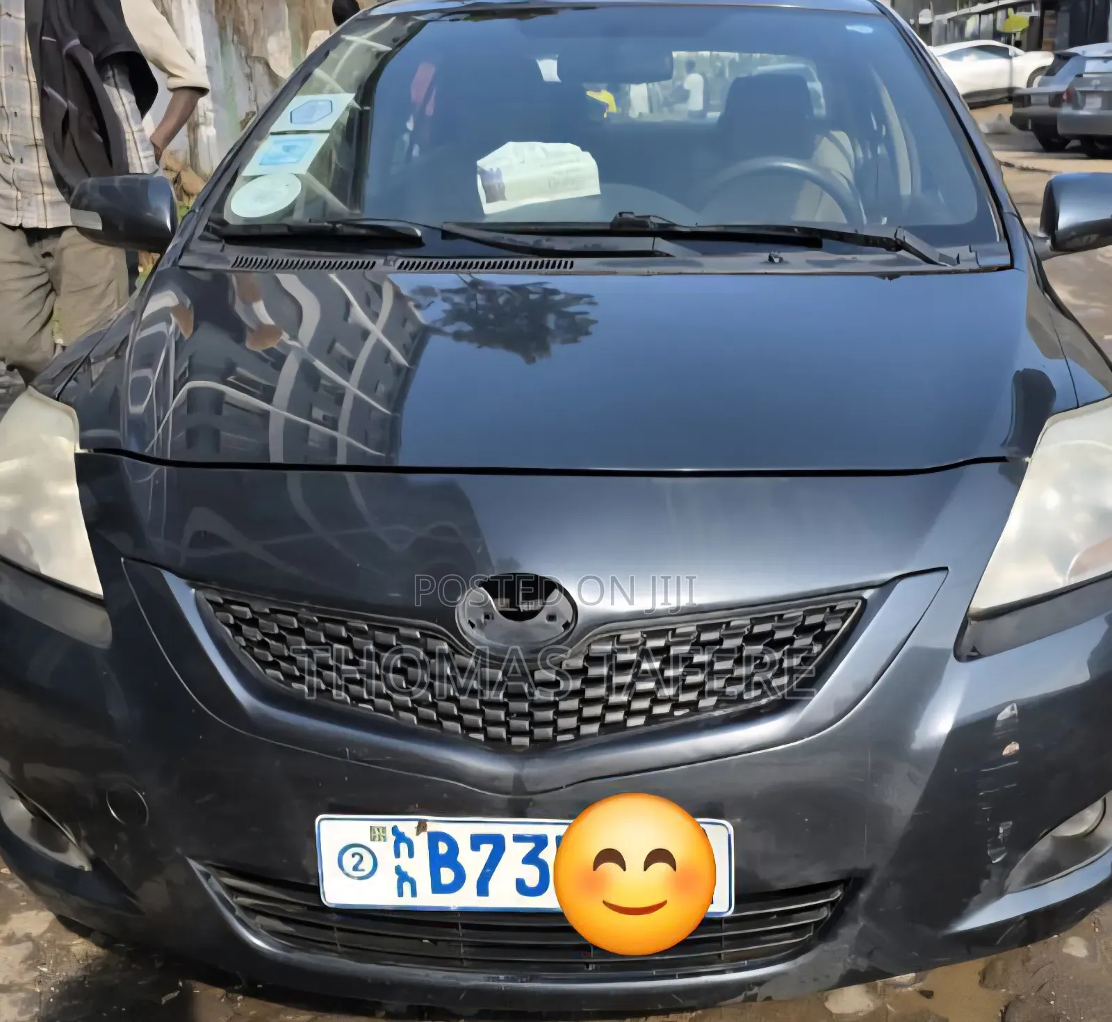 Toyota Yaris 2012 Black