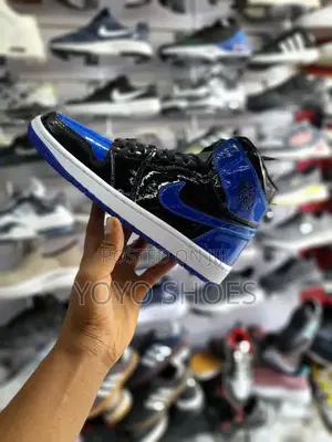 Air Jordan 1 Red Blue Boots