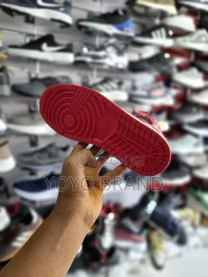 Air Jordan 1 Red Blue Boots