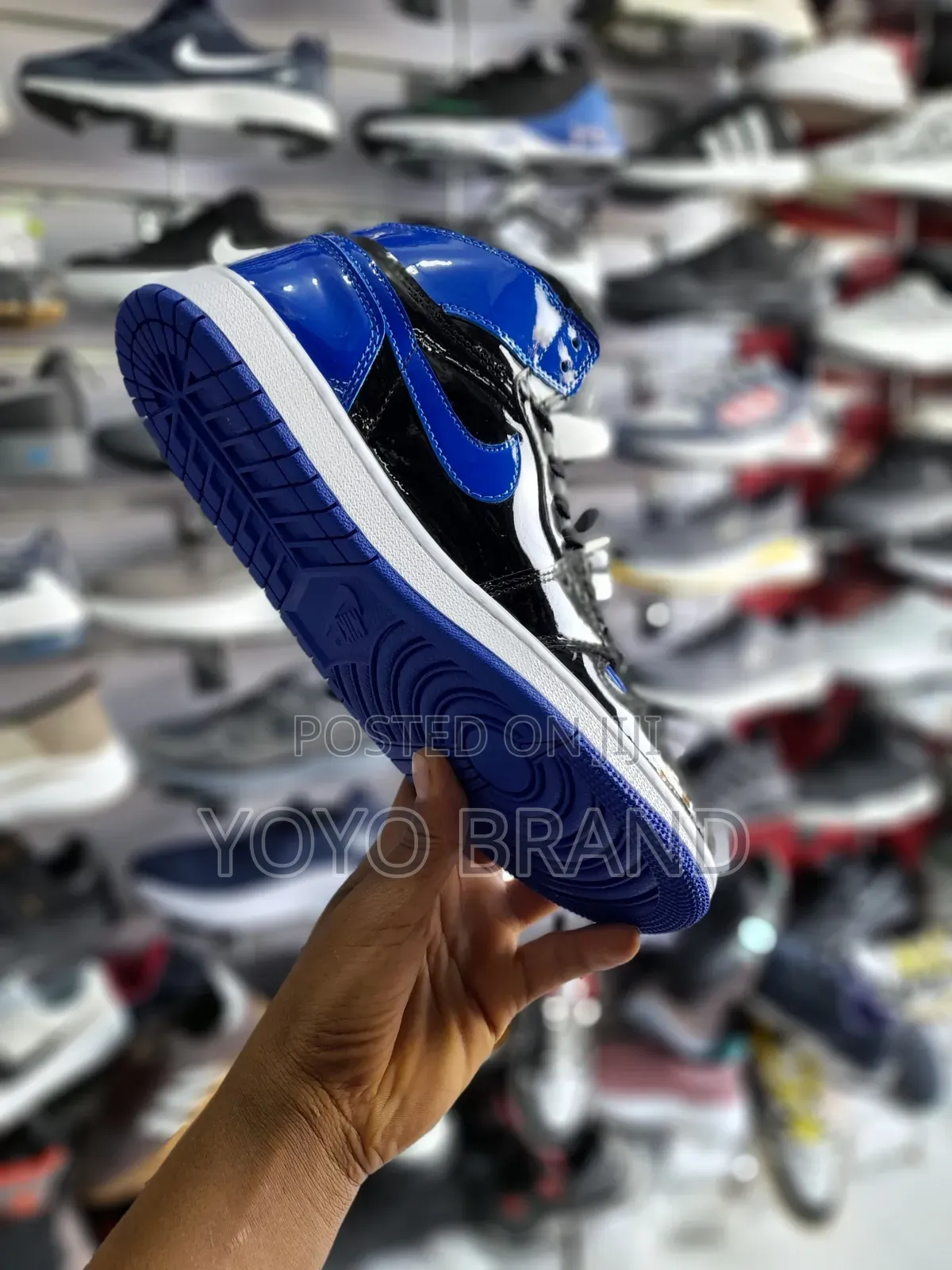 Air Jordan 1 Red Blue Boots