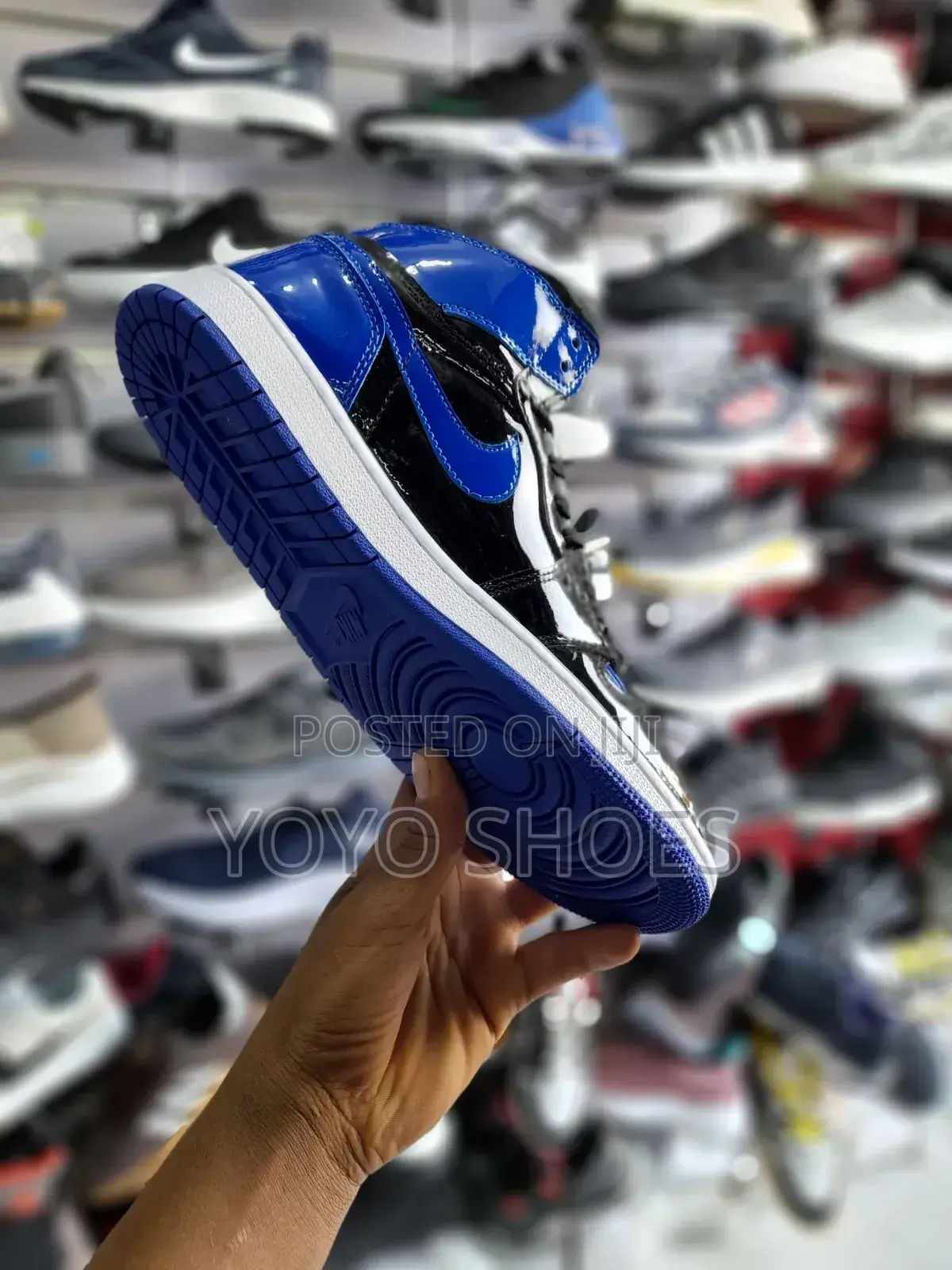 Air Jordan 1 Red Blue Boots