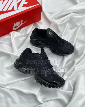 Air Nike Tn Full Black Fashion Shoes