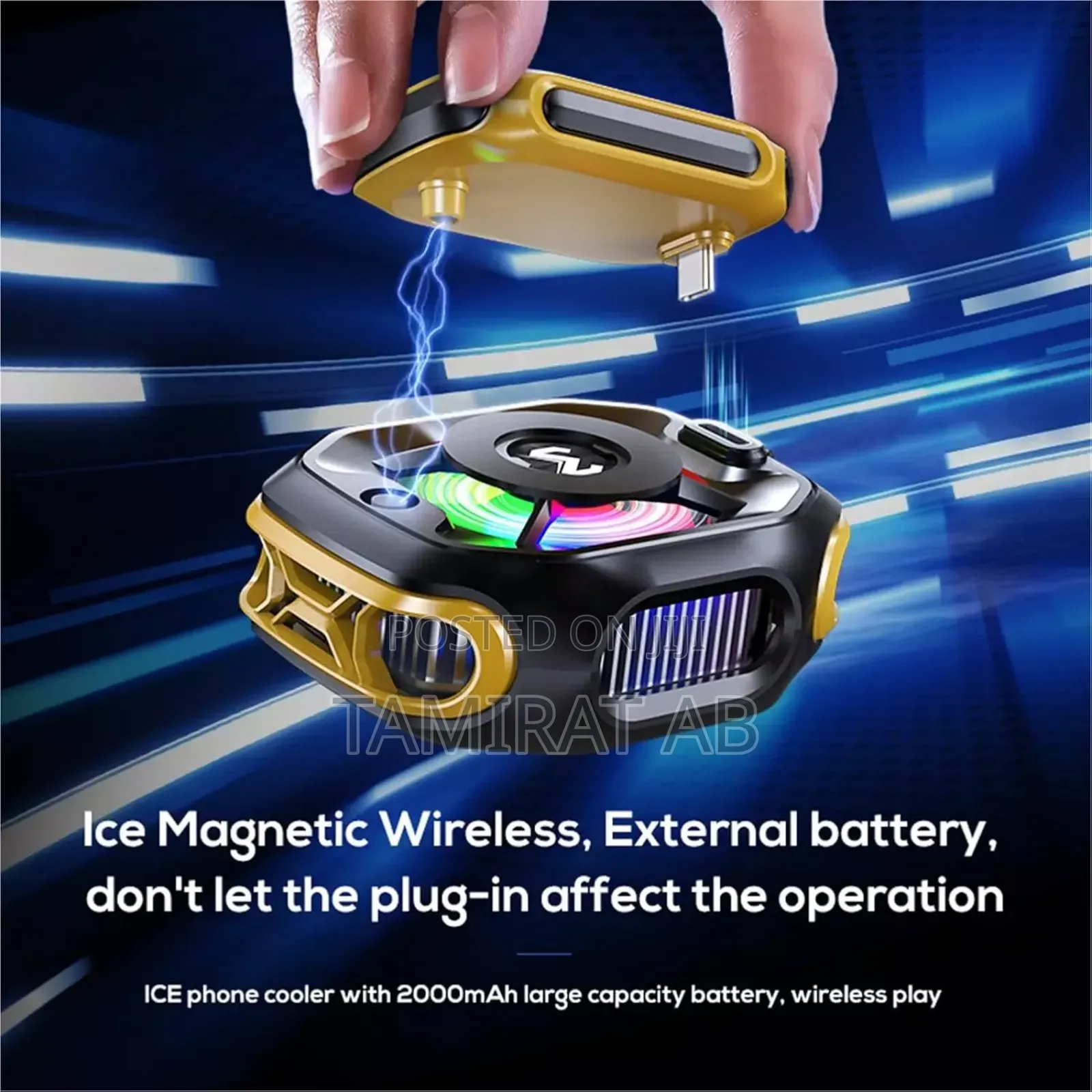 Memo Cx12 Magnetic Phone Cooler–10w Radiator With Rechargeable Battery