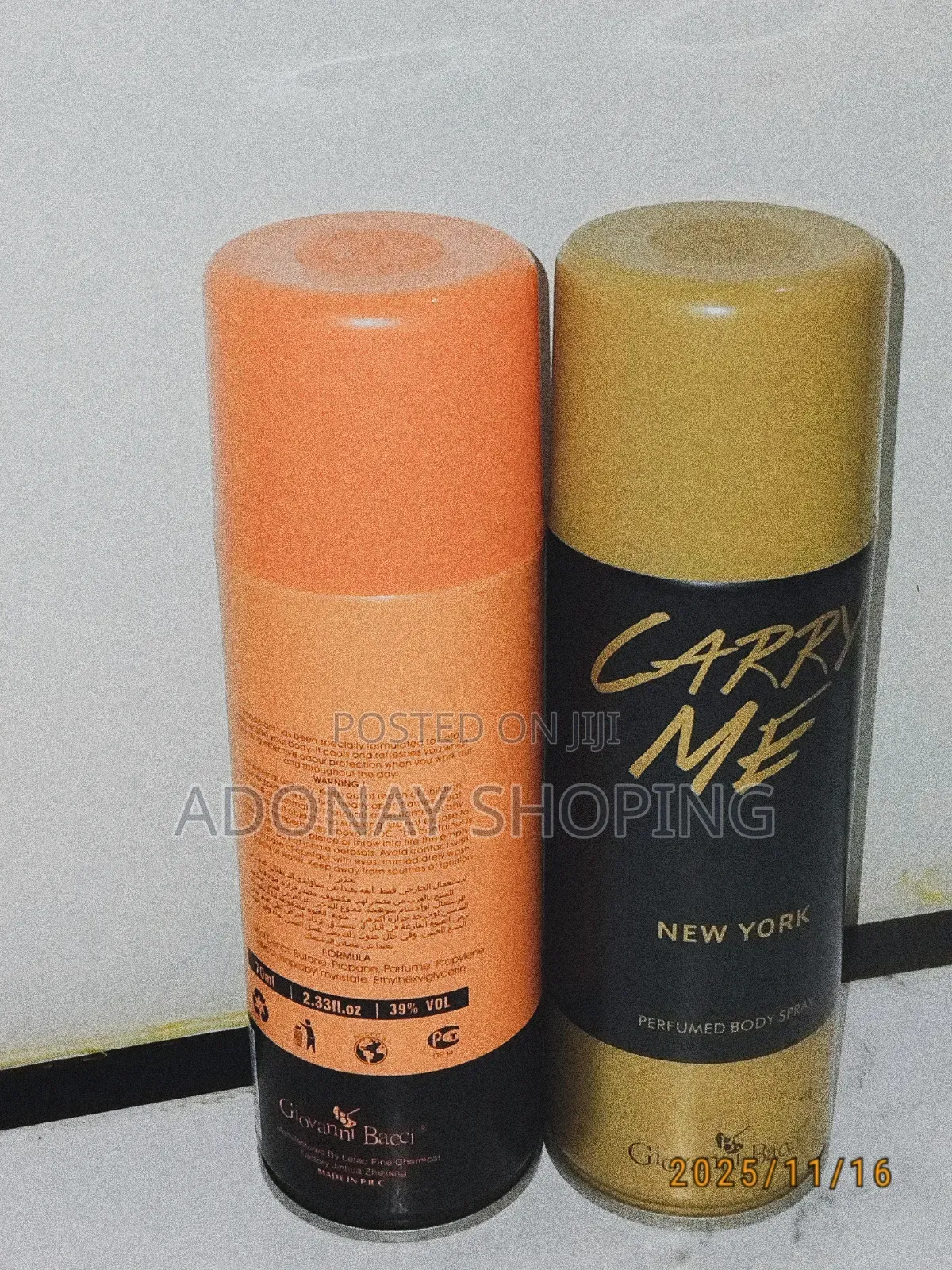 Deodorants and Body Spray