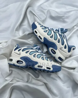 Photo - Nike Air Max White Blue Fashion Shoes