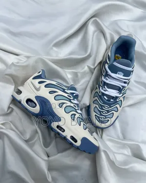 Nike Air Max White Blue Fashion Shoes