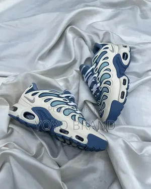 Nike Air Max White Blue Fashion Shoes