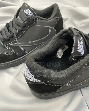 New Air Jordan 1 Travis Scoott Full Black