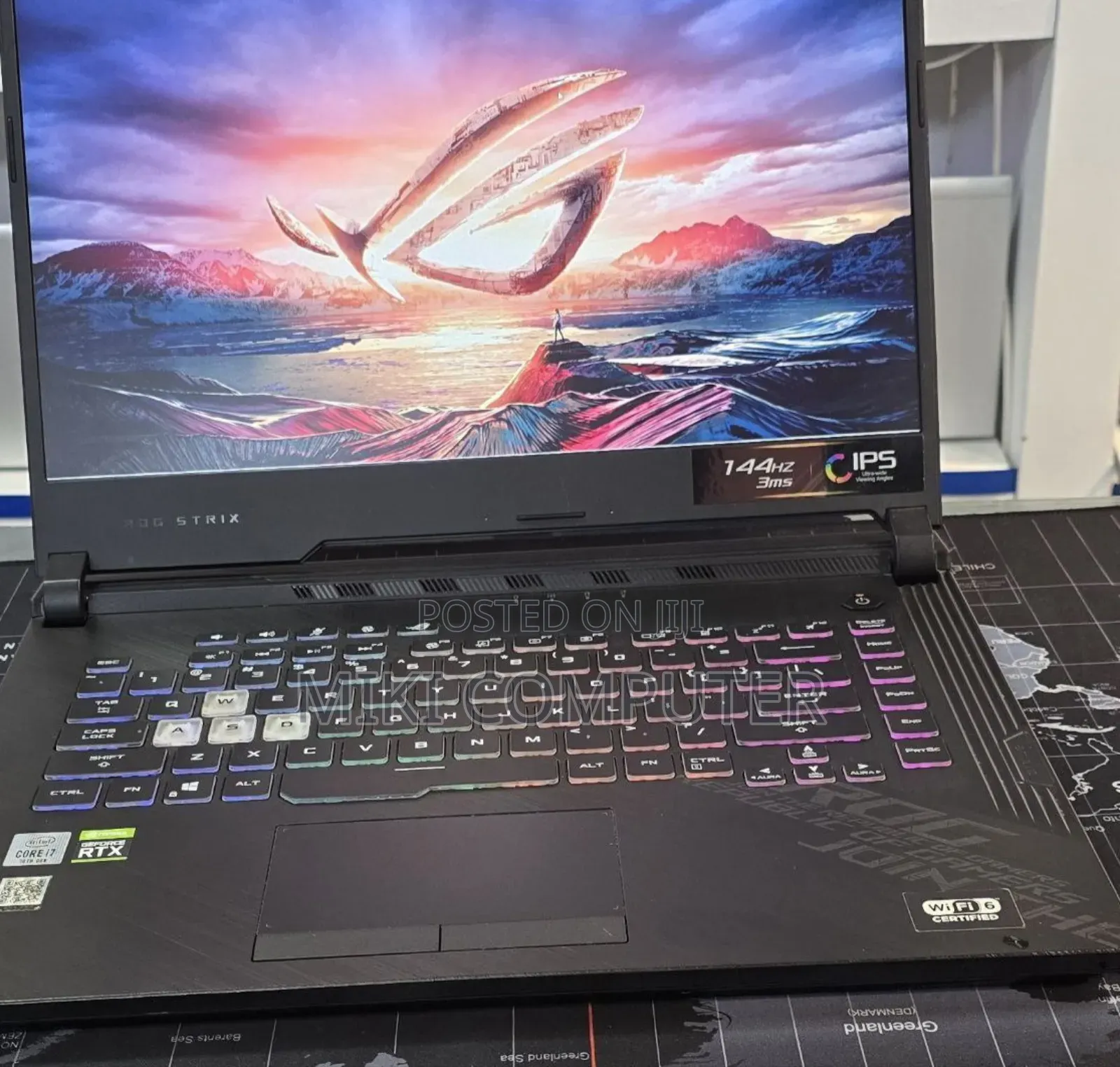 New Laptop Asus ROG Strix G15 16GB Intel Core I7 SSD 1T