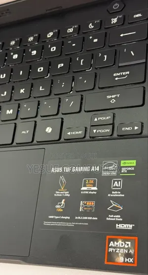 Photo - New Laptop Asus TUF Gaming A15 16GB AMD Ryzen 9 SSD 1T