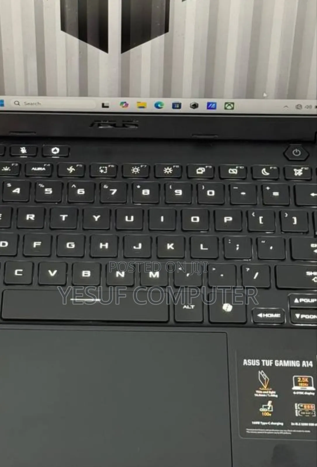 New Laptop Asus TUF Gaming A15 16GB AMD Ryzen 9 SSD 1T