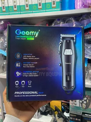 Geemy Professional Hair Clipper- Gm 6680