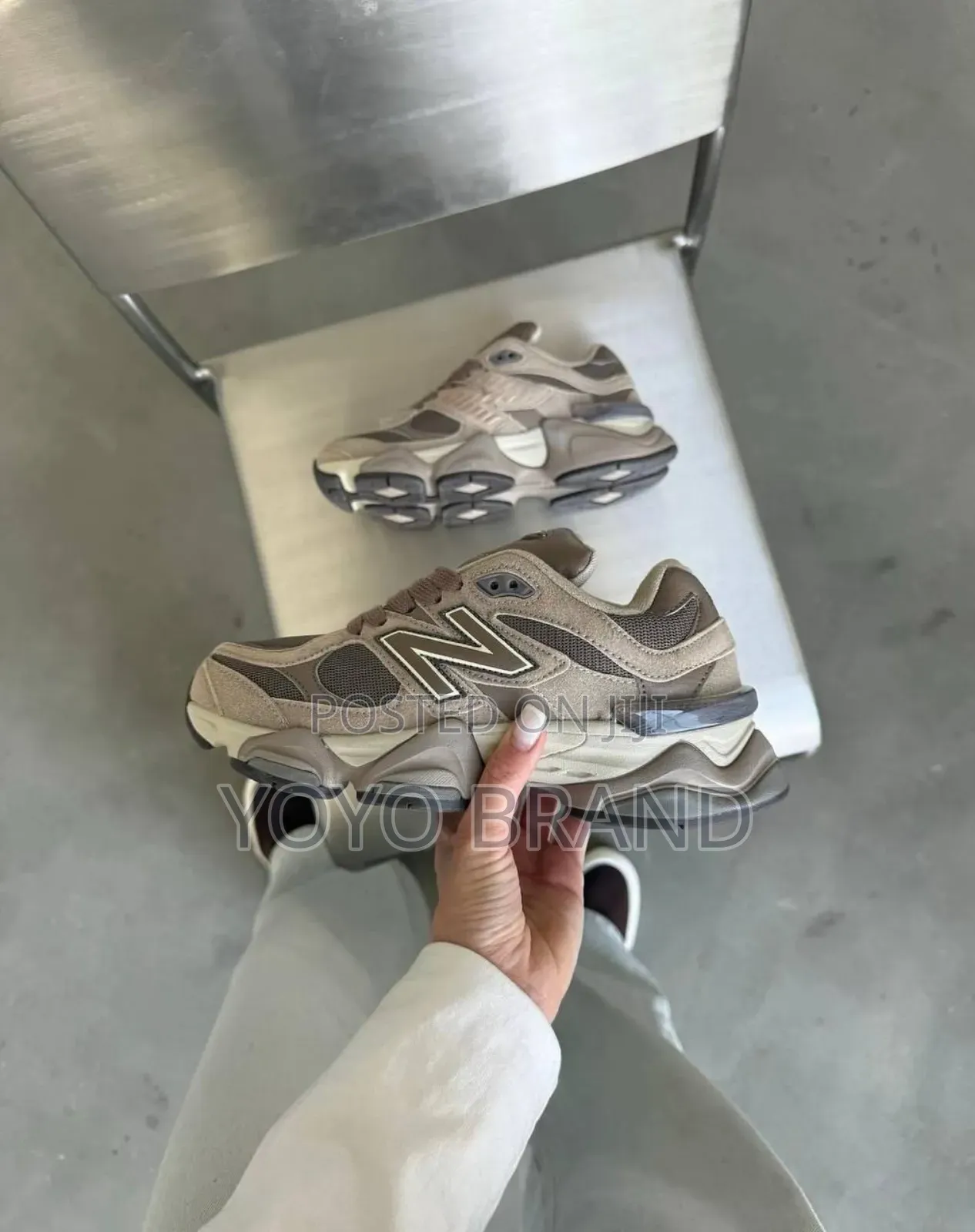 New Balnce 9060 Brawn Fashion Shoes