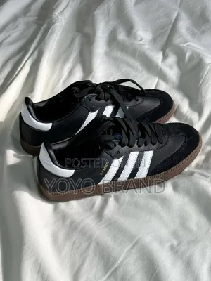 Adidas Samba Black White Stripe