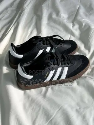 Adidas Samba Black White Stripe