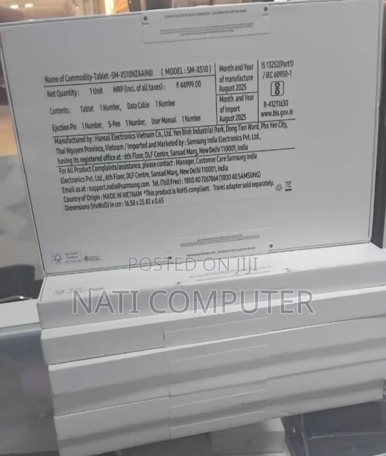 New Samsung Galaxy Tab S9 FE 128 GB