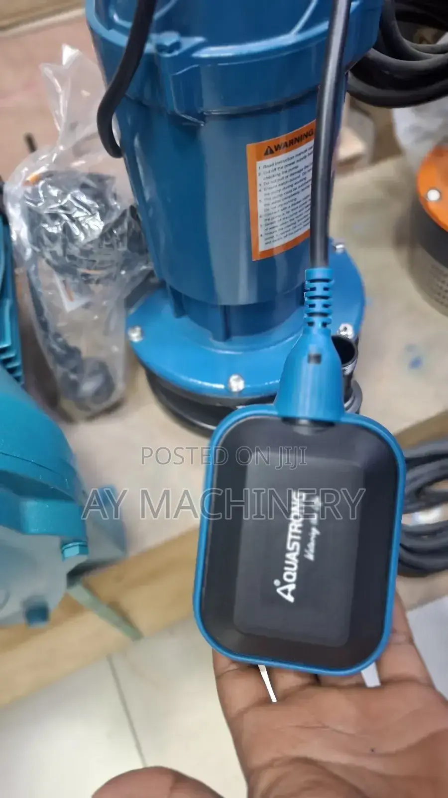 Aquastrong Submersible Pump 1hp Italy Standard