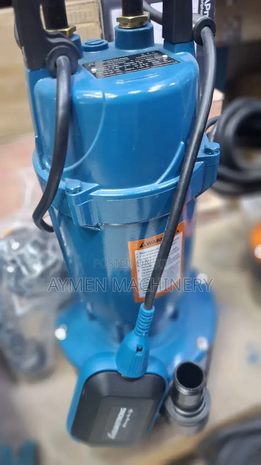 Aquastrong Submersible Pump 1hp Italy Standard 