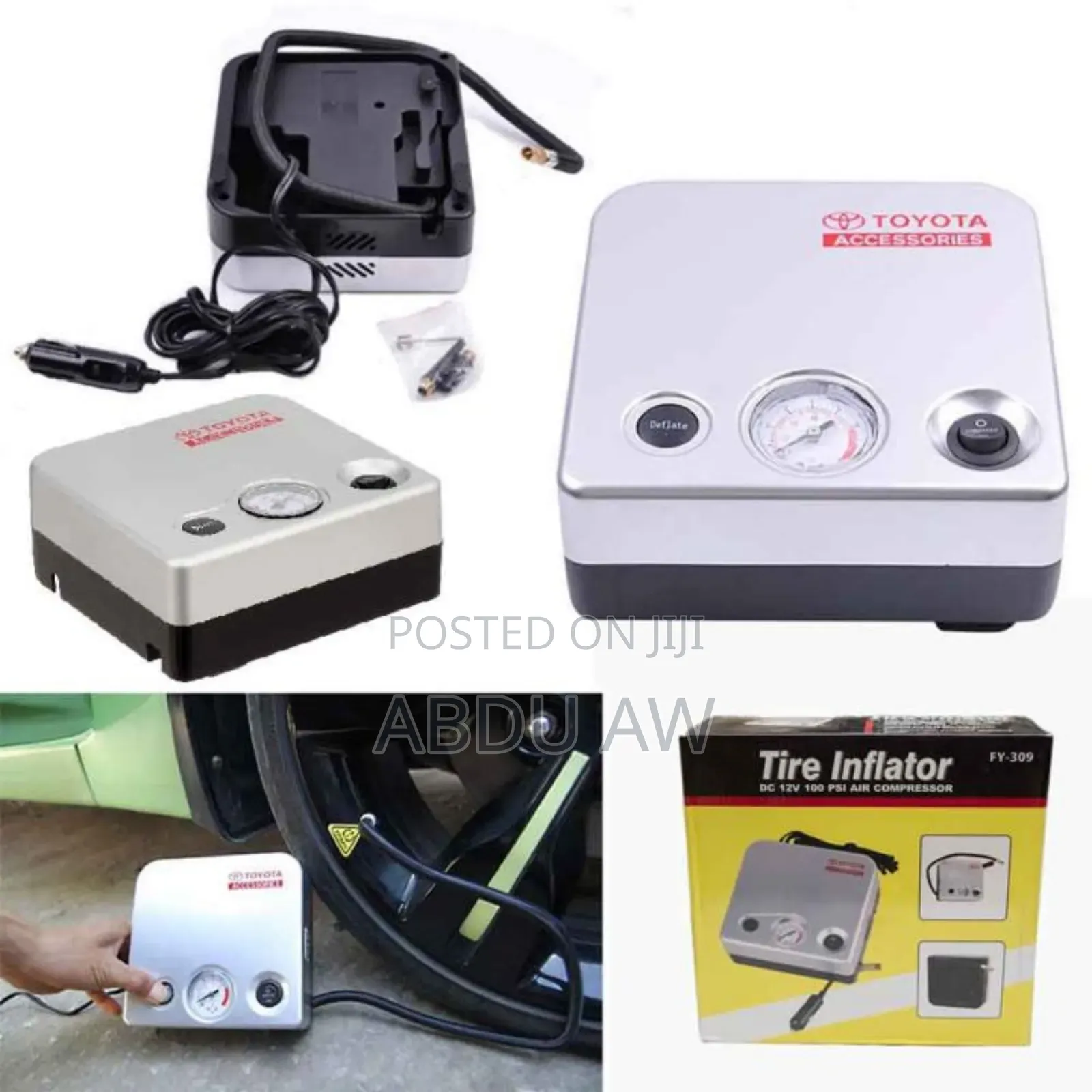 Tire Air Compressors/ጎማ የሚነፋ ዘመናዊ ኮፕረሰር