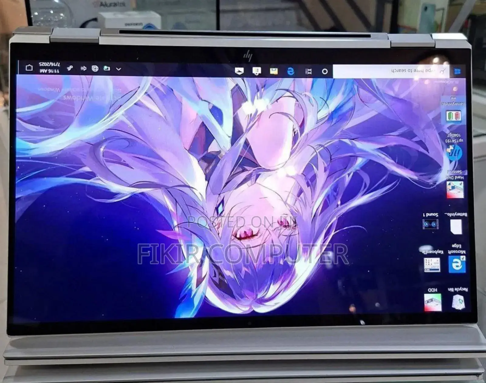 New Laptop HP Spectre 16GB Intel Core I7 SSD 512GB