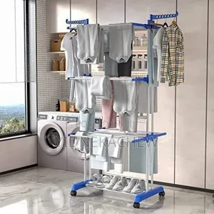 Photo - 3 Layers Clothes Hanger Rack