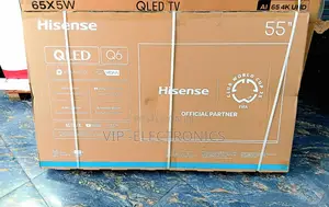 Hisense 55 Inch Tv Smart Qled Q6 Real Original Products Tv