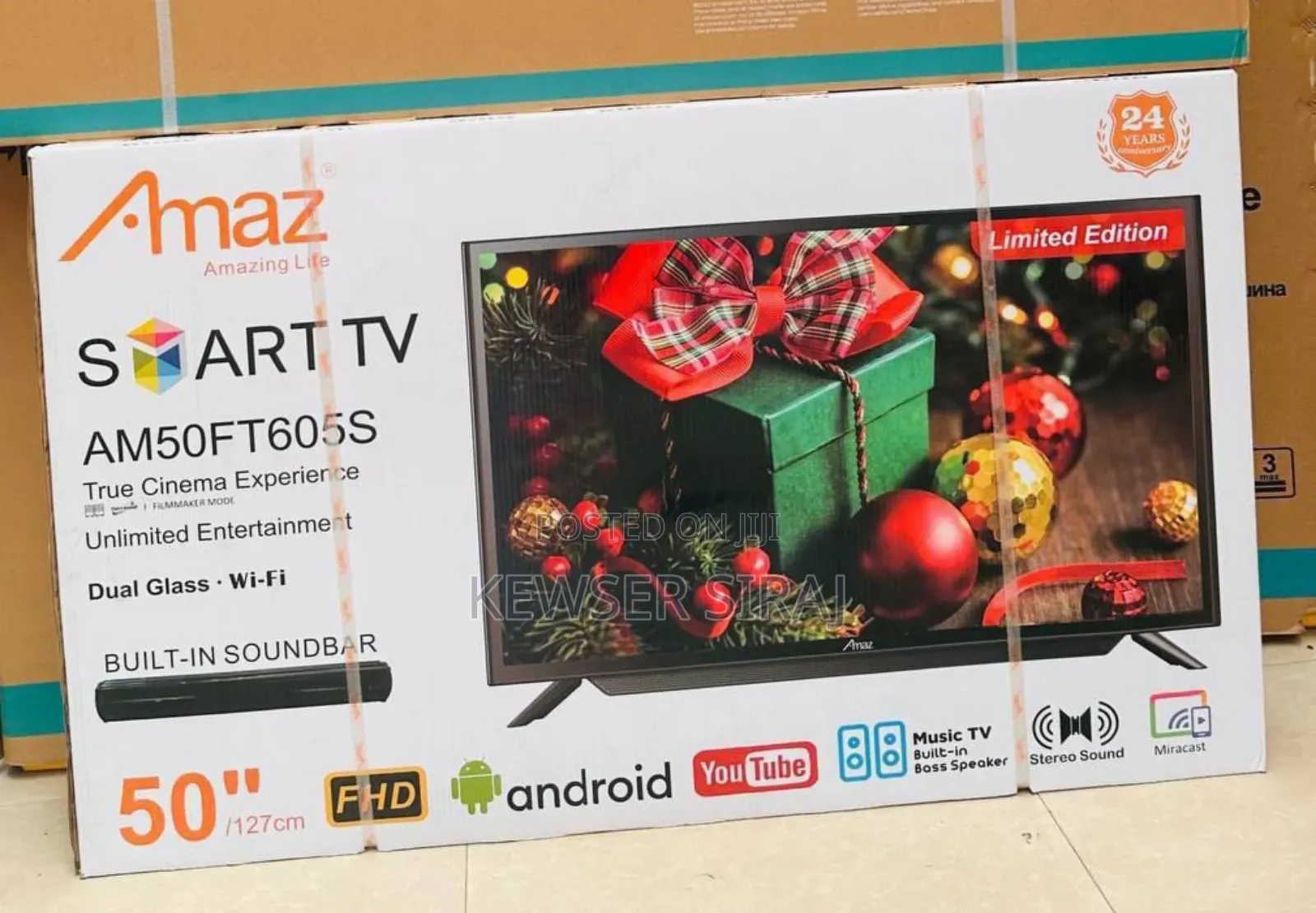 Amaz 50inch Tv Smart