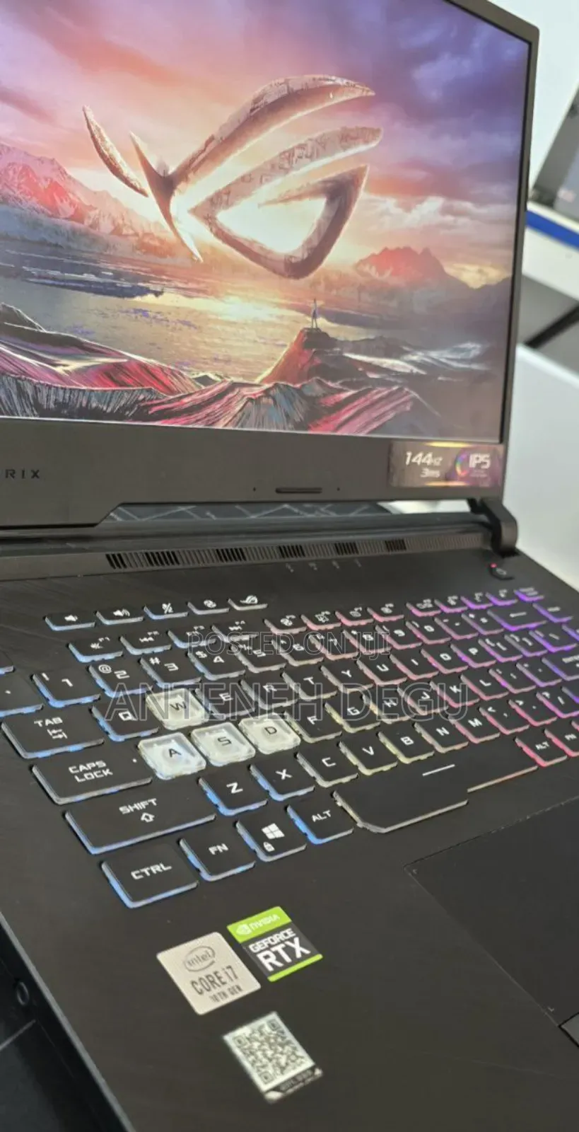 New Laptop Asus ROG Strix G15 16GB Intel Core I7 SSD 1T