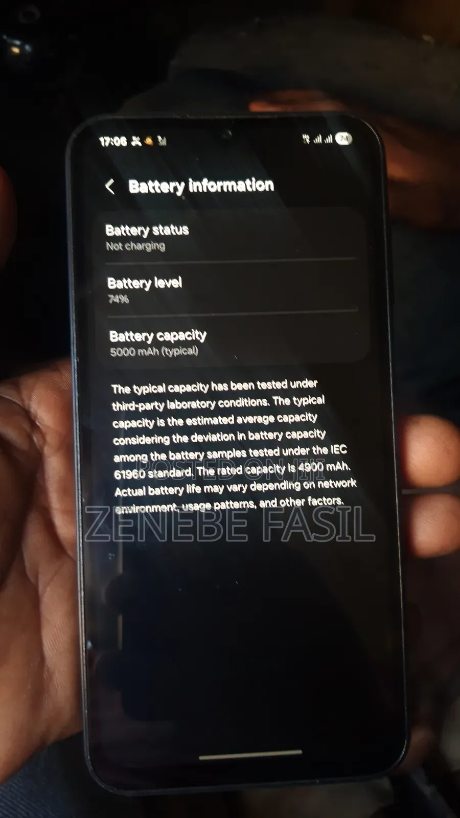 New Samsung Galaxy A15 128 GB Gray