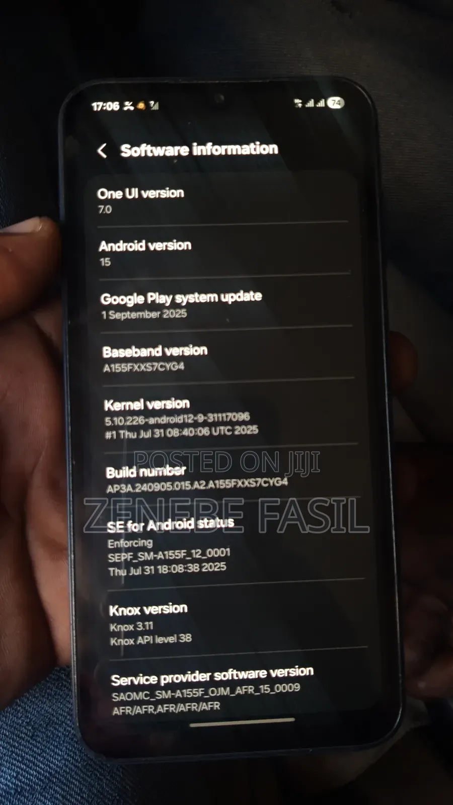 New Samsung Galaxy A15 128 GB Gray