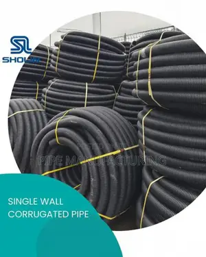 Durable Hdpe Solutions (Single Wall Corrugated Pipe)