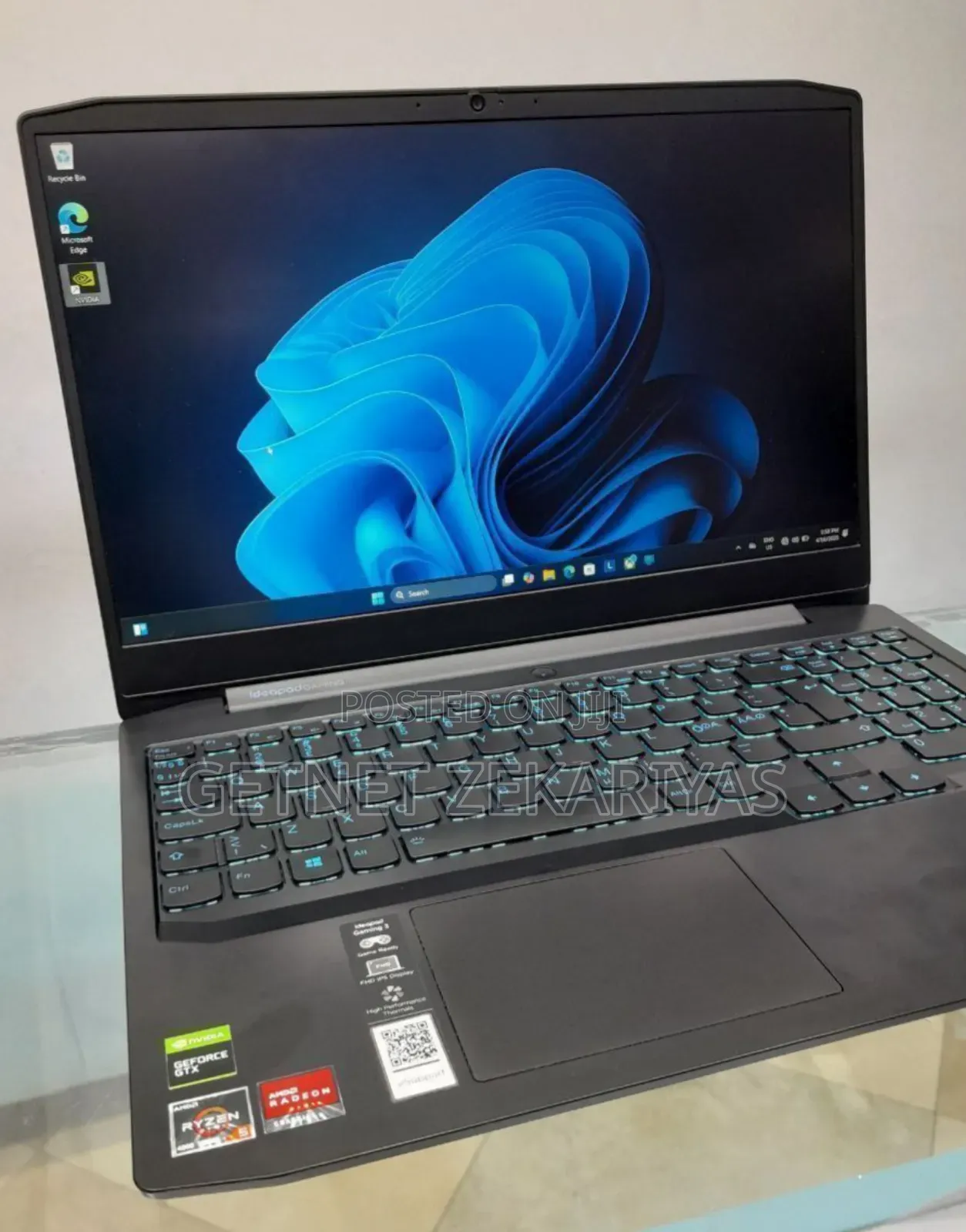 New Laptop Lenovo Ideapad 3 16GB AMD Ryzen 5 SSD 256GB